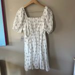 Arula White and Pink Floral Baby Doll Milk Maid Dress Size XL NWT Photo 2