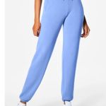 Spanx AirEssentials Joggers Cornflower Blue High-Rise Waist Sweats Sweatpants XS Photo 0