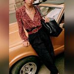 Sézane | Chemise Céline in Fleurs Bordeaux | US2 FR34 Photo 0