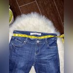 Tin Haul  Womens Trixie western Pieced Back Deco Blue Cotton Blend Jeans Sz 26 S Photo 9