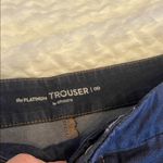 Chico's Stylish Navy Blue Women's Jeans dark blue like new flair hem Photo 2