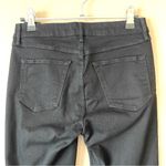 3x1  NYC | Black Straight Leg Raw Hem Denim Jeans Sz 25 Photo 5