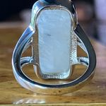 Rainbow Moonstone Sterling Silver Ring Size 6 Photo 4