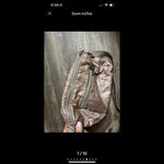 Kipling Reth Crossbody Purse Shoulder Bag Metallic Pink Adjustable Shimmer Photo 6