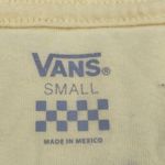 Vans Women's Yellow Shirt/T-shirt/Long Sleeve Sz S SKU 3982 Photo 4