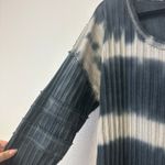 Free People  Tie Dye Sunset Tee in Blue Motif Size Large NWT Photo 5