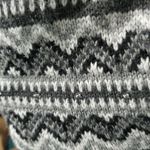 Talbots Fair Isle Wool Black Sparkle Cardigan Sp Photo 3