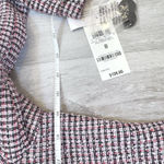 Bar III  Women’s $139 NWT Size 8 Pink Tweed Single Button Blazer Jacket New Photo 3