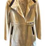 Via Spiga Women's White Overcoat Size 10 Elegant wool blend Photo 0
