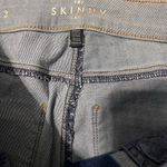 White House | Black Market  Sz 2 Women's Beaded Ankle Mid Rise Skinny Crop Jeans Photo 2