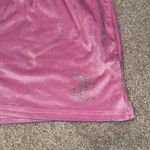 Juicy Couture Pink Velour Pajama Sleepwear Shorts and Top Set Women's Large Photo 10
