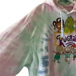 Nickelodeon Rugrats Tie-Dye HOODIE Multicolor Soft Kangaroo Pocket SZ XL #1302 Photo 4