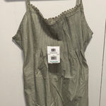 Faded Glory NWT 90’s Pintuck Tie Cami Photo 0