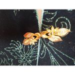 R & M Richards  Womens Size 6 Petite Velvet Suit Jacket Deep Teal Green Embellished Photo 2