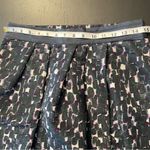 LAVIA A Line Green Purple Abstract Pleated Skirt Women’s Size 42 Italian 6 Photo 6