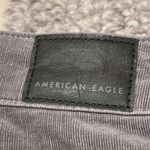 American Eagle New  Gray Corduroy High Rise Jeggings Size 0 Regular Photo 4