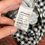 Urban Outfitters BLACK & WHITE GINGHAM PLAID BASIC FLARE SOFT PANTS Photo 2