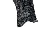 Eileen Fisher Women’s Size Large Black White Mélange Linen Cotton Twist Sweater Photo 2