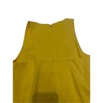 Free People Women’s Canary Yellow Sleeveless V neck Mini Dress Size XS Vacation Photo 4
