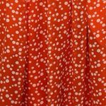 Hi there from Karen Walker US 0 Red Orange Floral Dress Sleeveless Office Casual Photo 6