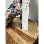 Dee Keller Pumps Multi Color Snake Skin Embossed Pointed Toe Italy Sz.40 Leather Pink Size 9 Photo 5