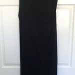 Black “T” Alexander Wang Slim Slit Tank Dress with Pocket Size S Photo 0