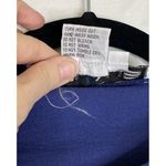 Vintage Chaus‎ Womens Large Blue Patchwork Top Shirt Retro Funky Boho Preppy Photo 3