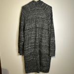 Aratta Silent Journey Lady May Long Open Cardigan Sweater Embroidered Sequin S Black Photo 7