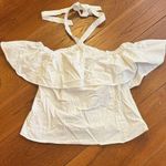 Rebecca Taylor  White Tie Ruffled Blouse   Photo 1