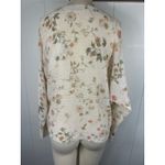 Anna Melani lightweight Dolman sleeve floral sweater made in Italy size M White Size M Photo 1