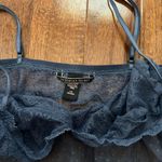 Victoria's Secret NWOT Victoria’s secret blue sheer lace babydoll chemise slip  Photo 4