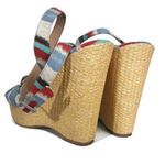 Splendid Lustful Multicolor Y2K Funky Wedges Sandal Sz 10M Photo 2