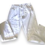 Kensie High Rise WHITE RAW HEM JEANS BRAND NEW WITH TAGS Photo 0