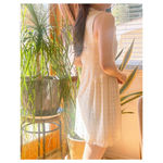 Sandro Paris Yellow Gingham Collar Sleeveless Mini Summer Dress Size 1 Small Photo 1