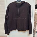 Lululemon  Textured Half-Zip Hoodie - black Photo 0