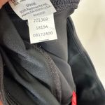 Spanx Leggings Size Large Faux Leather Shiny Black Moto Pants 20136R Photo 6