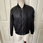 Brandy Melville  black Bomber jacket Photo 3