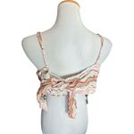 SO NWT Juniors Womens Kohls  Pink & Yellow Floral Bandana Tank Top - Sz XL Photo 3