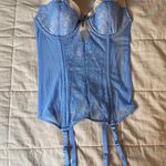 Victoria's Secret Victoria’s Secret Blue Corset Photo 0