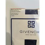 Givenchy Vintage  Black Body Gleamers Ultra Sheer Pantyhose Jet Size B Photo 1
