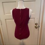 Banana Republic  Sleeveless Burgundy Lace Top Photo 2