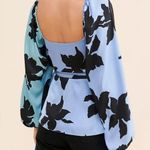 Hutch  Shadow Floral Wrap Blouse Size Medium Photo 1