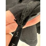 Reformation Black Mini Dress Size S V Neck Dark Whimsigoth Emo Fairy Grunge Photo 8