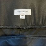 Westbound  Woman Polyurethane Black Leggings, pockets & elastic waistbands, 3XL S Photo 6