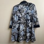 R & M Richards NWT  Women's  Printed Jacket Blue Size 8P Photo 1