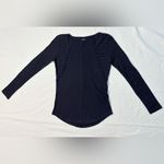 Roxy Long Sleeve Henley Tee - Black - S Photo 4