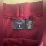 Mountain Lake Burgundy Tracksuit with Embroidered Flower Photo 7