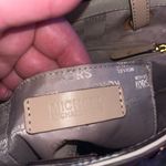 Michael Kors Elegant Cream Tote Bag with Floral Accent Photo 2