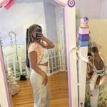 Nordstrom Cute little rose shawl jacket vest thing in baby pink Photo 4