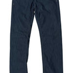 Athleta  Dark Wash Denim Jeans Size 8 Tall women's Slim Fit Adjustable Waist Photo 0